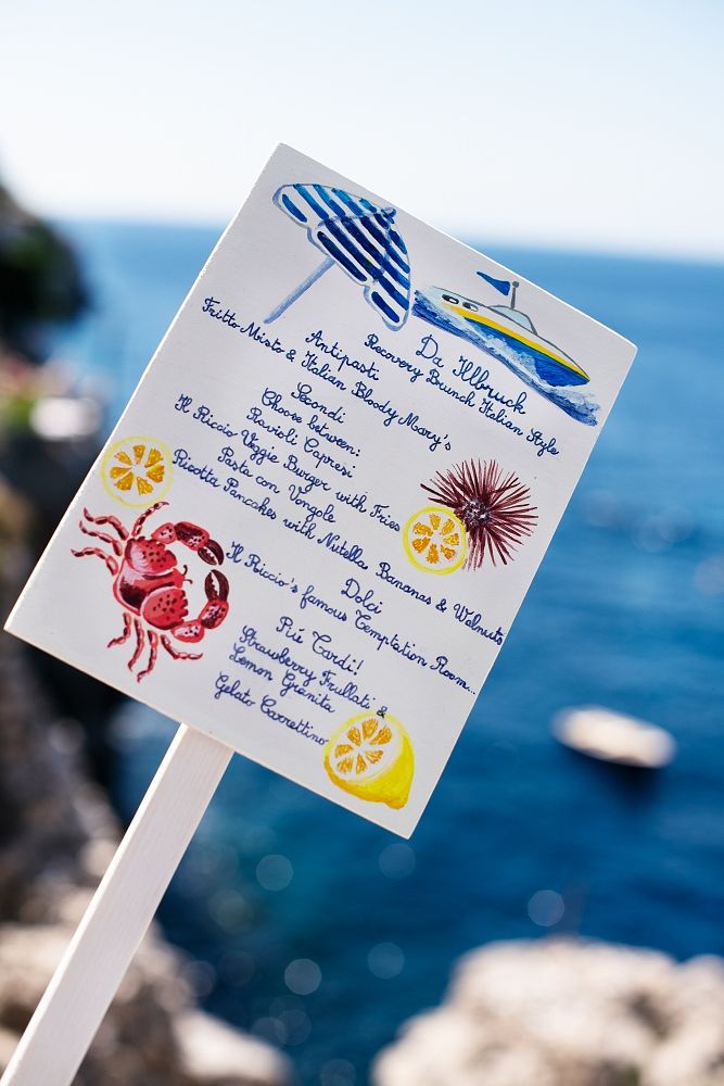 Pasta, Pizza, and Amore at This Wedding in Capri — Over the Moon, Sugokuii Events